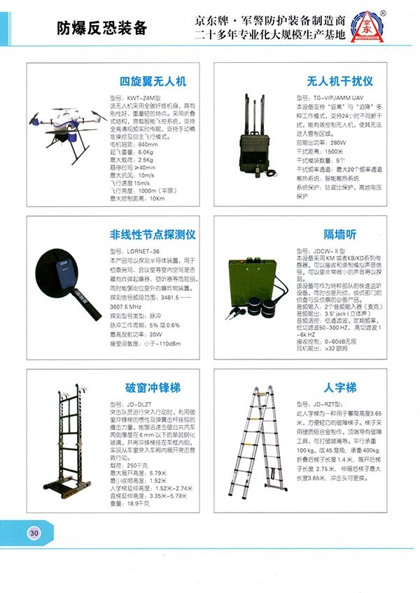 防爆反恐装备